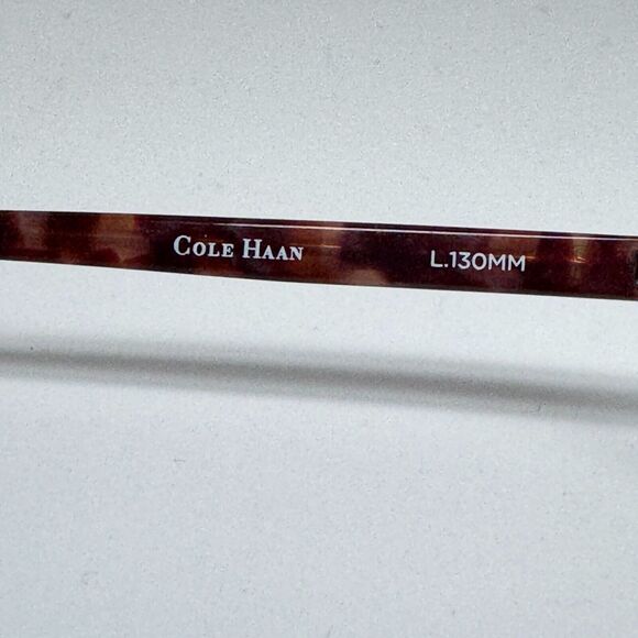 Cole Haan CH 1008 Eyeglasses Eggplant Tortoise 51-16-135 H15261 - Picture 5 of 9